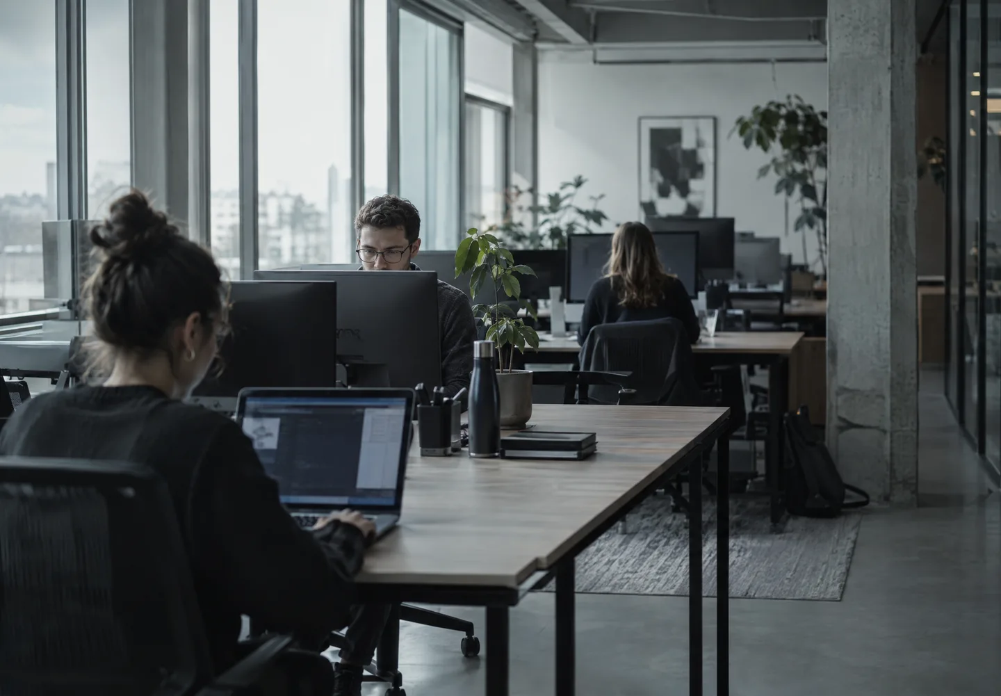 Lumen Software: a modern tech office interior