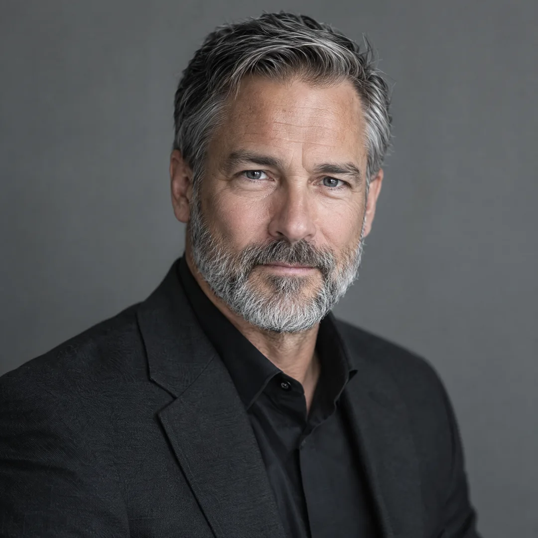 Client headshot: a man in his fifties