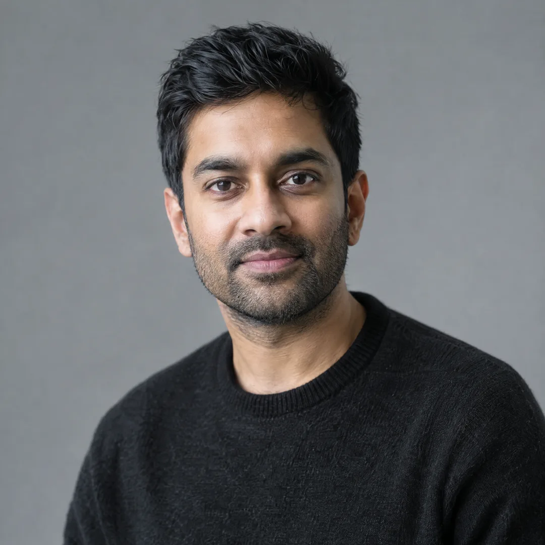 Client headshot: a man in his thirties